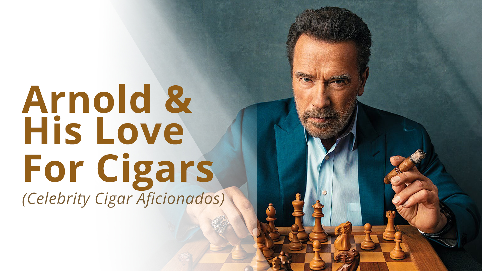 Arnold Schwarzenegger and his love for cigars