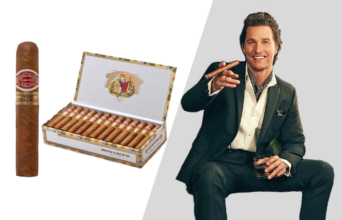 Matthew McConaughey love for cigars