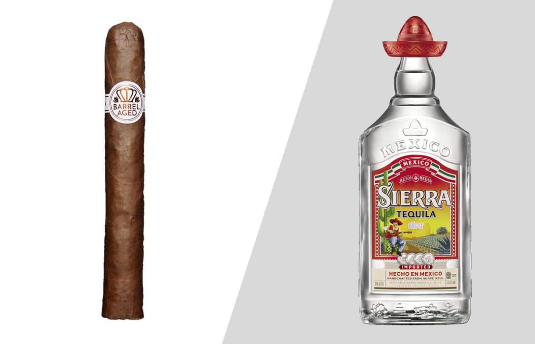 Tequila with aged cigar pairing